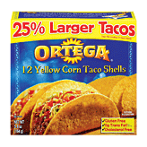 Ortega Taco Shells Yellow Corn 12 Ct Full-Size Picture